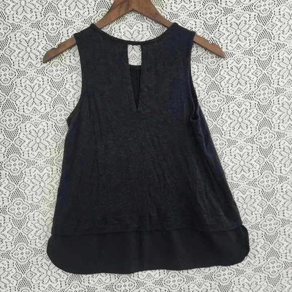 J. Crew Viscose Blend Women's Tank Top Black S - Picture 2 of 7